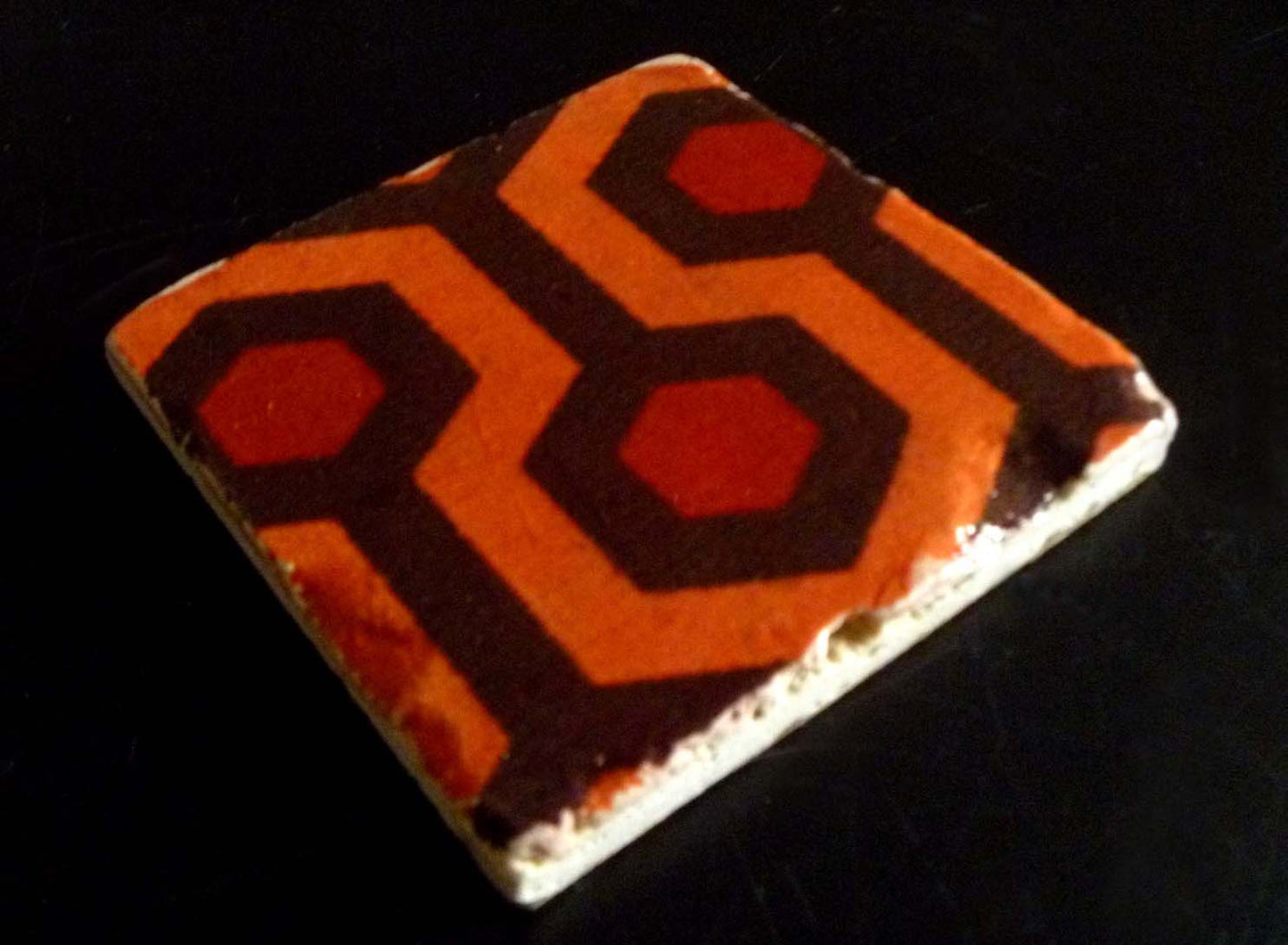The SHINING Stay At The Overlook Tumbled Marble Tile Coaster Single